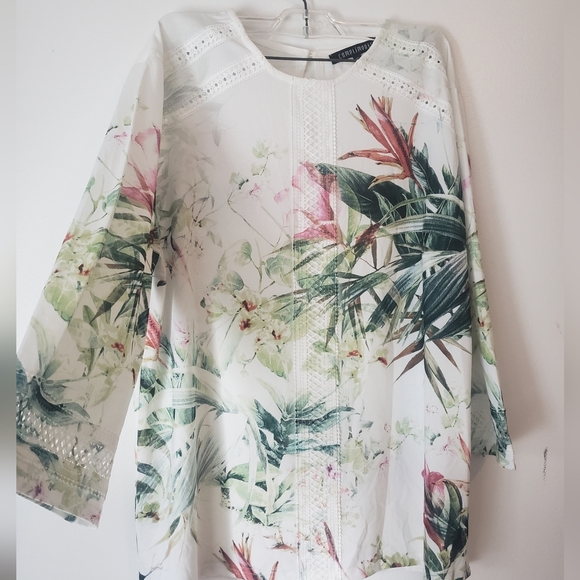 Floral Print Blouse - Picture 1 of 5